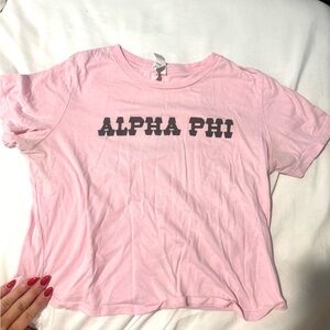 Alpha Phi Baby Tee